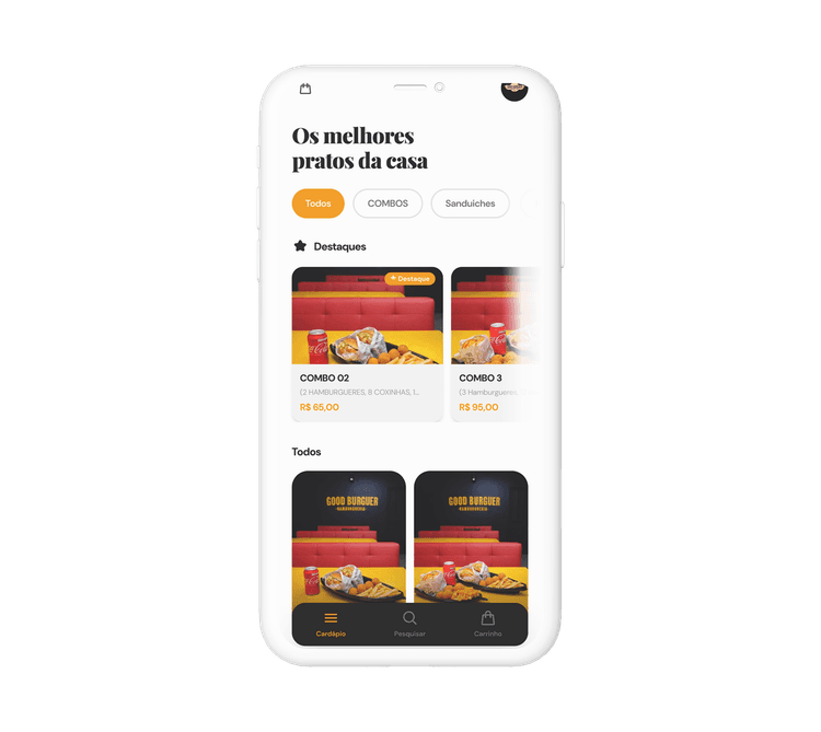 Interface do Painel de Pedidos em tempo real do sistema de delivery Freitas Labs